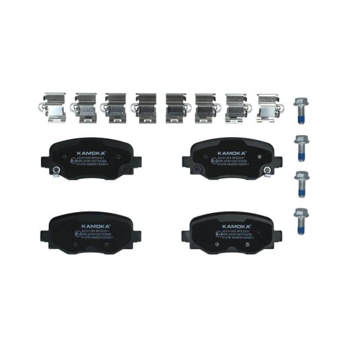 KAMOKA Bremsbelagsatz, Scheibenbremse JQ101355