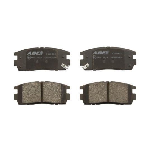 ABE Bremsbelagsatz, Scheibenbremse C20012ABE