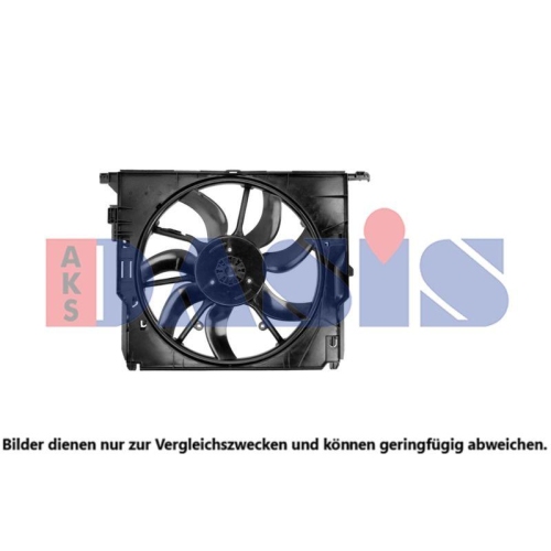 AKS DASIS L&uuml;fter, Motork&uuml;hlung 058123N