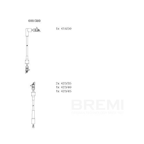BREMI Z&uuml;ndleitungssatz 600/389