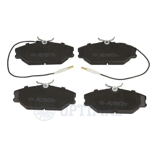 OPTIMAL Bremsbelagsatz, Scheibenbremse BP-09871