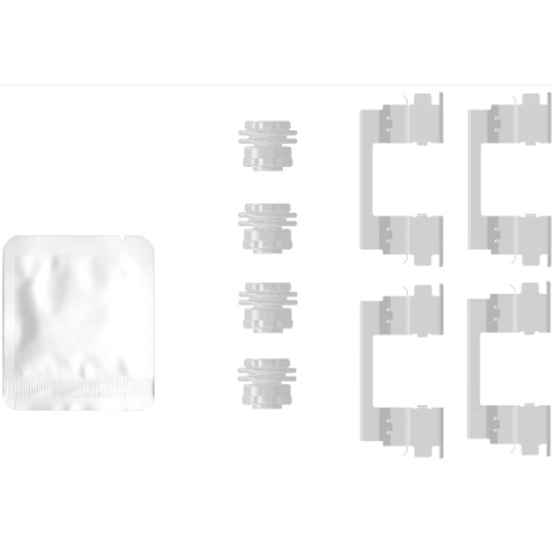 TEXTAR Zubeh&ouml;rsatz, Scheibenbremsbelag 82553300