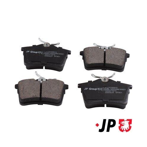 JP GROUP Bremsbelagsatz, Scheibenbremse JP 4163700910