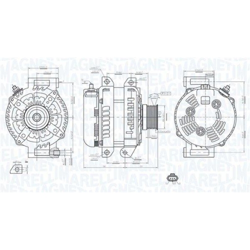 MAGNETI MARELLI Generator 063735749010