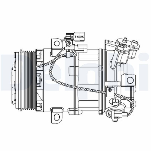 DELPHI Kompressor, Klimaanlage CS20550
