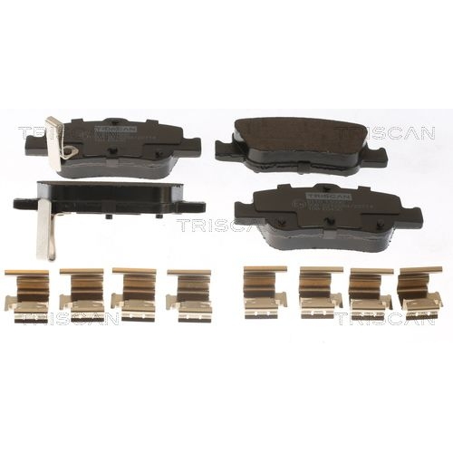 TRISCAN Bremsbelagsatz, Scheibenbremse 8110 13090