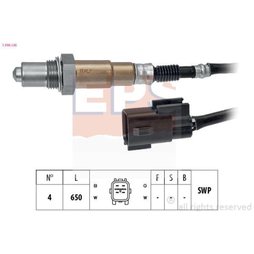 EPS Lambdasonde Made in Italy - OE Equivalent