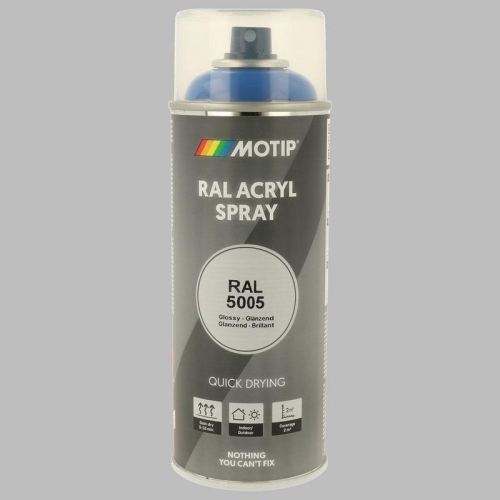 MOTIP Lack RAL 5005 signalblau hochglanz 400 ml 07134
