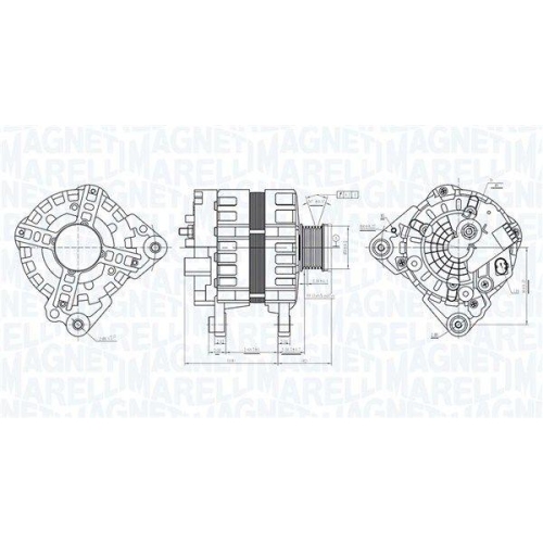 MAGNETI MARELLI Generator 063736232010