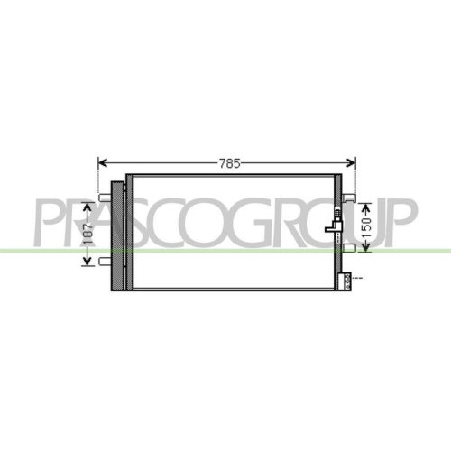 PRASCO Kondensator, Klimaanlage PrascoSelection AD025C001