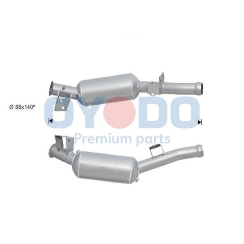Oyodo Ru&szlig;-/Partikelfilter, Abgasanlage 20N0134-OYO