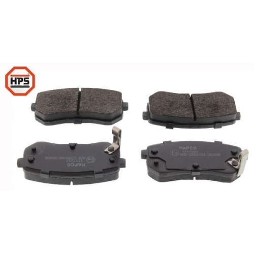MAPCO Bremsbelagsatz, Scheibenbremse 6816HPS