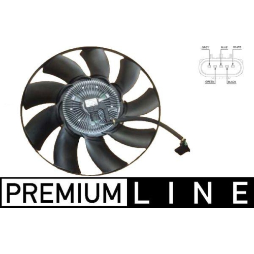 MAHLE L&uuml;fter, Motork&uuml;hlung BEHR *** PREMIUM LINE *** CFF 476 000P