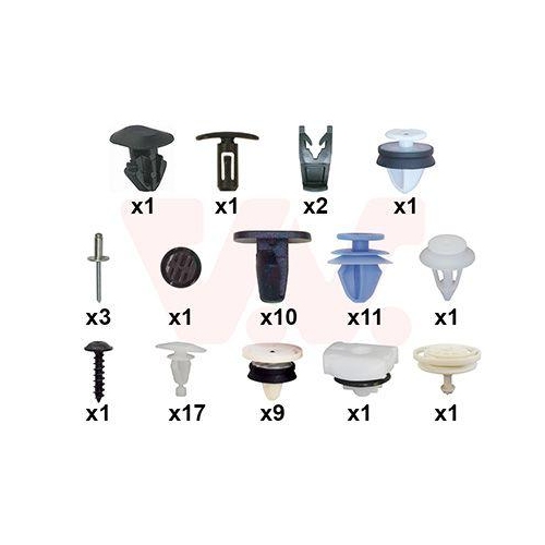 VAN WEZEL Montagesatz, T&uuml;r 4317799