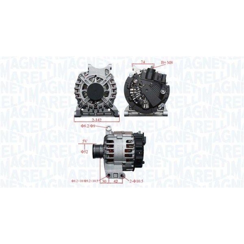 MAGNETI MARELLI Generator 063739065010