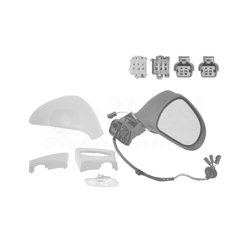 VAN WEZEL Au&szlig;enspiegel * HAGUS * 4042818