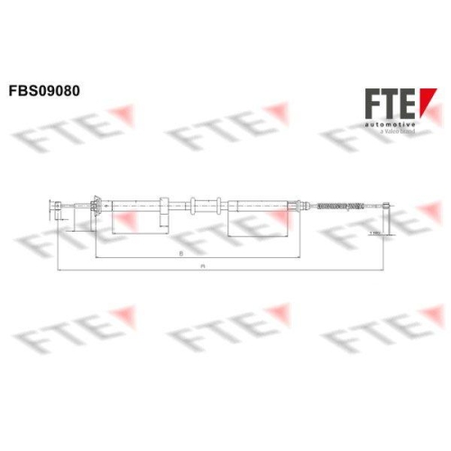 FTE Seilzug, Feststellbremse 9250300