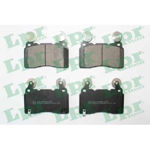 LPR Bremsbelagsatz, Scheibenbremse