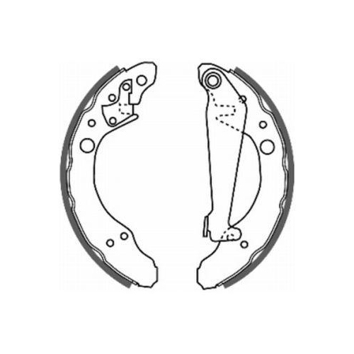 ABE Bremsbackensatz C0A002ABE