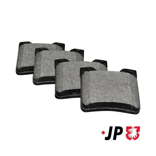 JP GROUP Bremsbelagsatz, Scheibenbremse JP 4163701410