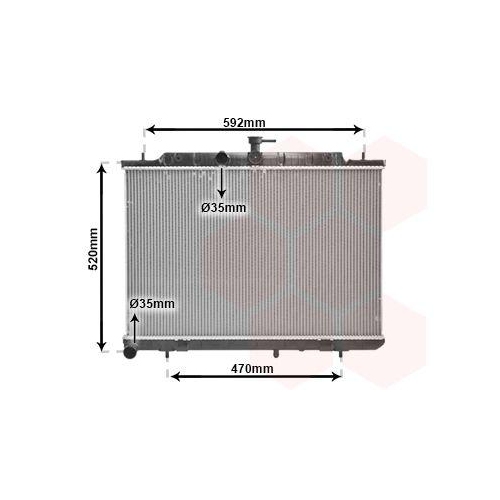 VAN WEZEL K&uuml;hler, Motork&uuml;hlung 13002293