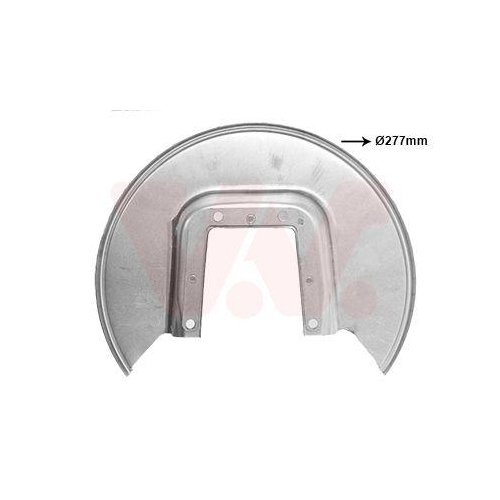 VAN WEZEL Spritzblech, Bremsscheibe 4032373