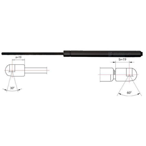 METZGER AUTOTEILE Gasfeder, Koffer-/Laderaum 2110528