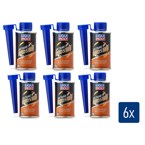 6x Liqui Moly Octane Booster Benzin Additiv 200 ml Dose - Art.Nr. 21280