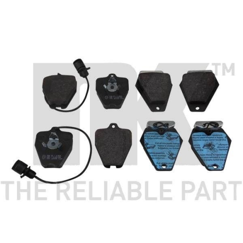 NK Bremsbelagsatz, Scheibenbremse 224744