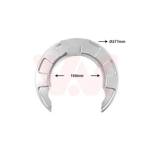VAN WEZEL Spritzblech, Bremsscheibe 8251373
