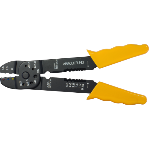 Kabelschuhklemmzange, f&uuml;r isolierte Verbinder SW Stahl 42500L
