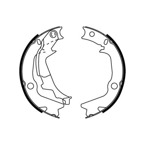 ABE Bremsbackensatz C00526ABE