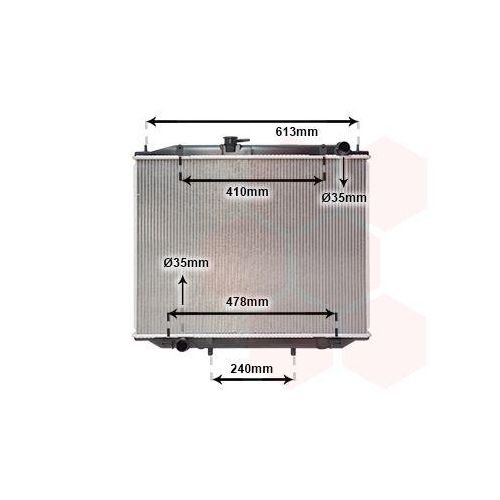 VAN WEZEL K&uuml;hler, Motork&uuml;hlung 13002300
