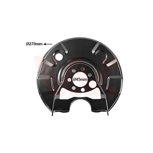 VAN WEZEL Spritzblech, Bremsscheibe 5813374