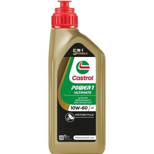 Motor&ouml;l Castrol Power 1 Ultimate 4T 10W-60 Motorrad JASO MA2 1 Liter 160EF6