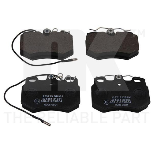 NK Bremsbelagsatz, Scheibenbremse 223713