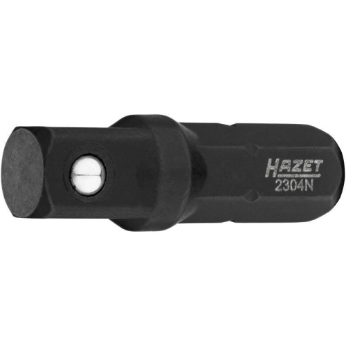 HAZET Adapter 1/4 Zoll Sechskant 1/4 Zoll Vierkant 25 mm 2304N