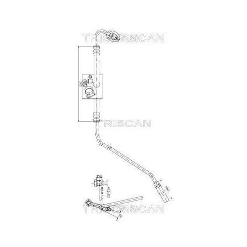 TRISCAN Hydraulikschlauch, Lenkung
