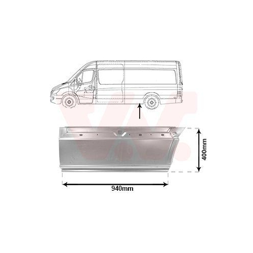 VAN WEZEL Seitenwand 3083141