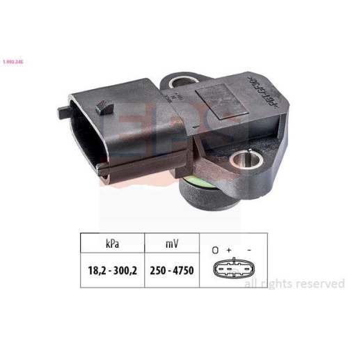 EPS Luftdrucksensor, H&ouml;henanpassung Made in Italy - OE Equivalent 1.993.345