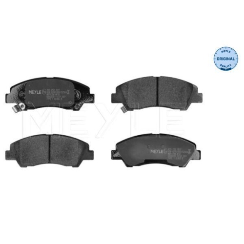 MEYLE Bremsbelagsatz, Scheibenbremse MEYLE-ORIGINAL: True to OE. 025 259 7617