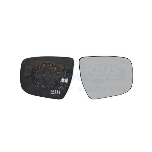 VAN WEZEL Spiegelglas, Au&szlig;enspiegel * HAGUS *