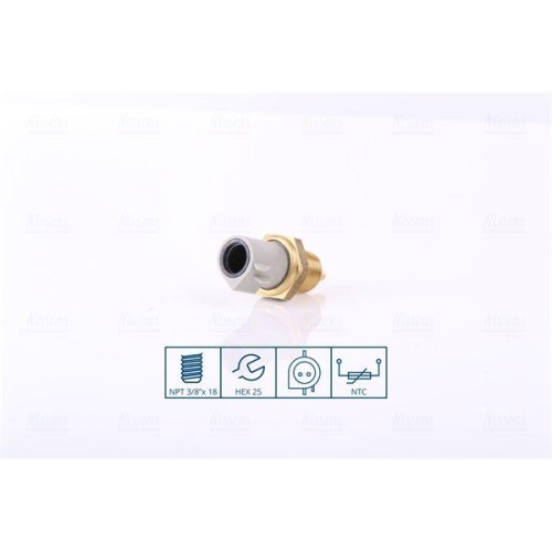 NISSENS Sensor, K&uuml;hlmitteltemperatur 207012