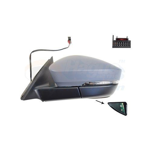 VAN WEZEL Au&szlig;enspiegel * HAGUS * 7643817