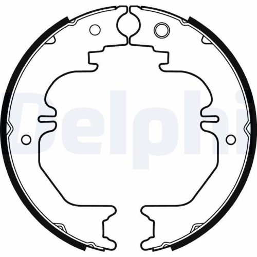 DELPHI Bremsbackensatz LS2132