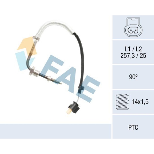 FAE Sensor, Abgastemperatur 68031