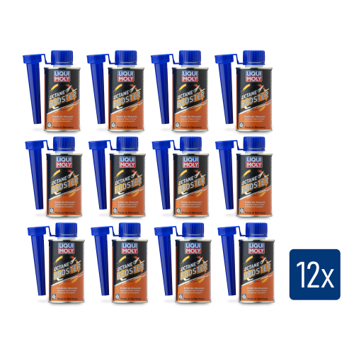 12x Liqui Moly Octane Booster Benzin Additiv 200 ml Dose - Art.Nr. 21280