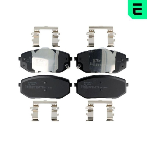 OPTIMAL Bremsbelagsatz, Scheibenbremse