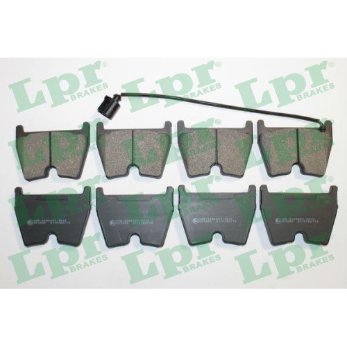 LPR Bremsbelagsatz, Scheibenbremse