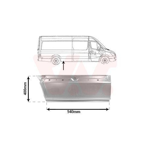VAN WEZEL Seitenwand 3083142